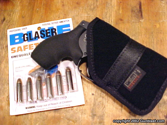  Mike's pocket holster and stoked with the great Glaser Safety Slugs, 