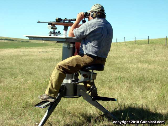 Prairie Dog Shooting Bench