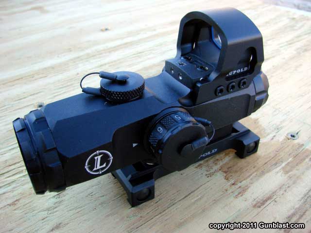 Leupold Mark 4 HAMR riflescope. 