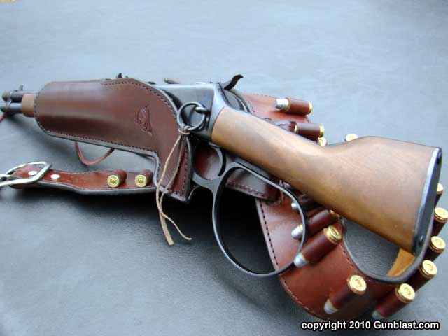Rossi Ranch Hand 45 Colt Lever-Action pistol, with Mernickle holster rig. 