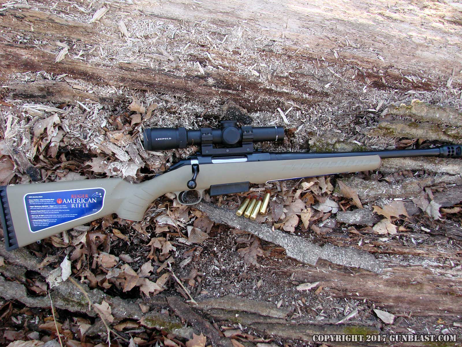 Ruger American Ranch Rifle in 450 Bushmaster Chambering.