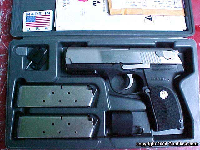 Ruger's P345 compact .45 auto pistol. 
