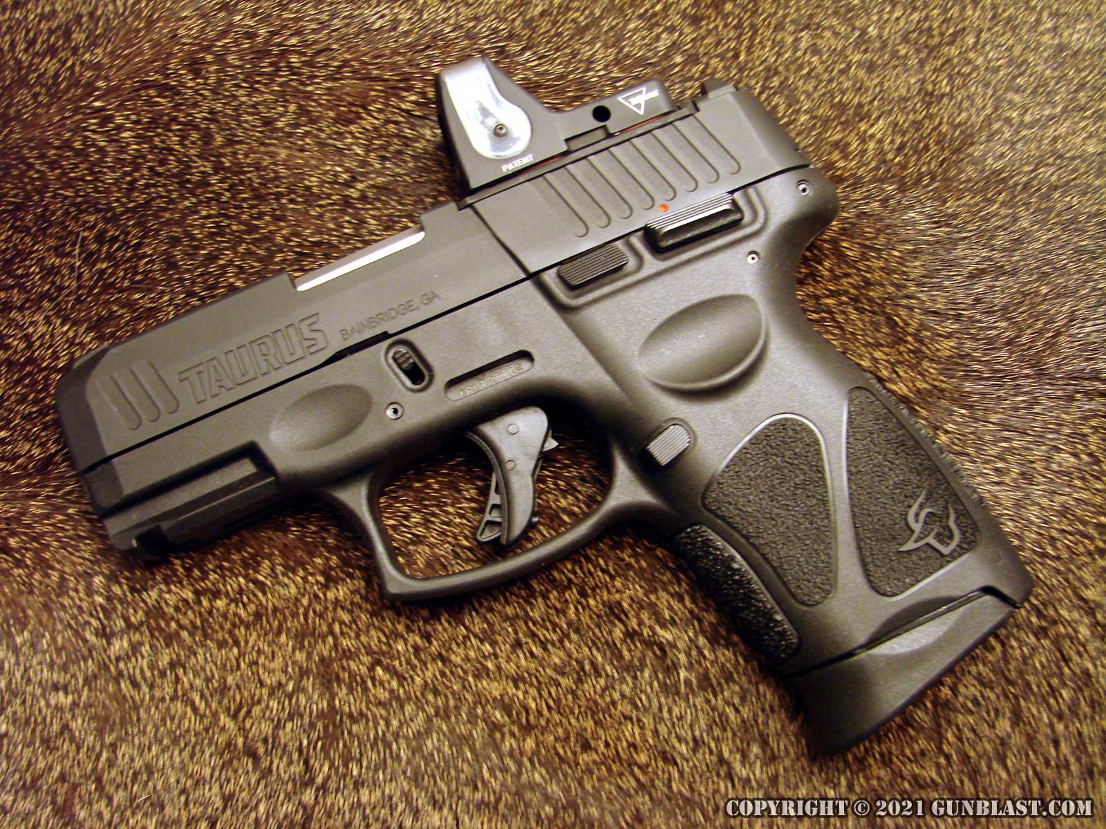 Taurus G3c T.O.R.O. Compact OpticsReady 9mm SemiAuto Pistol